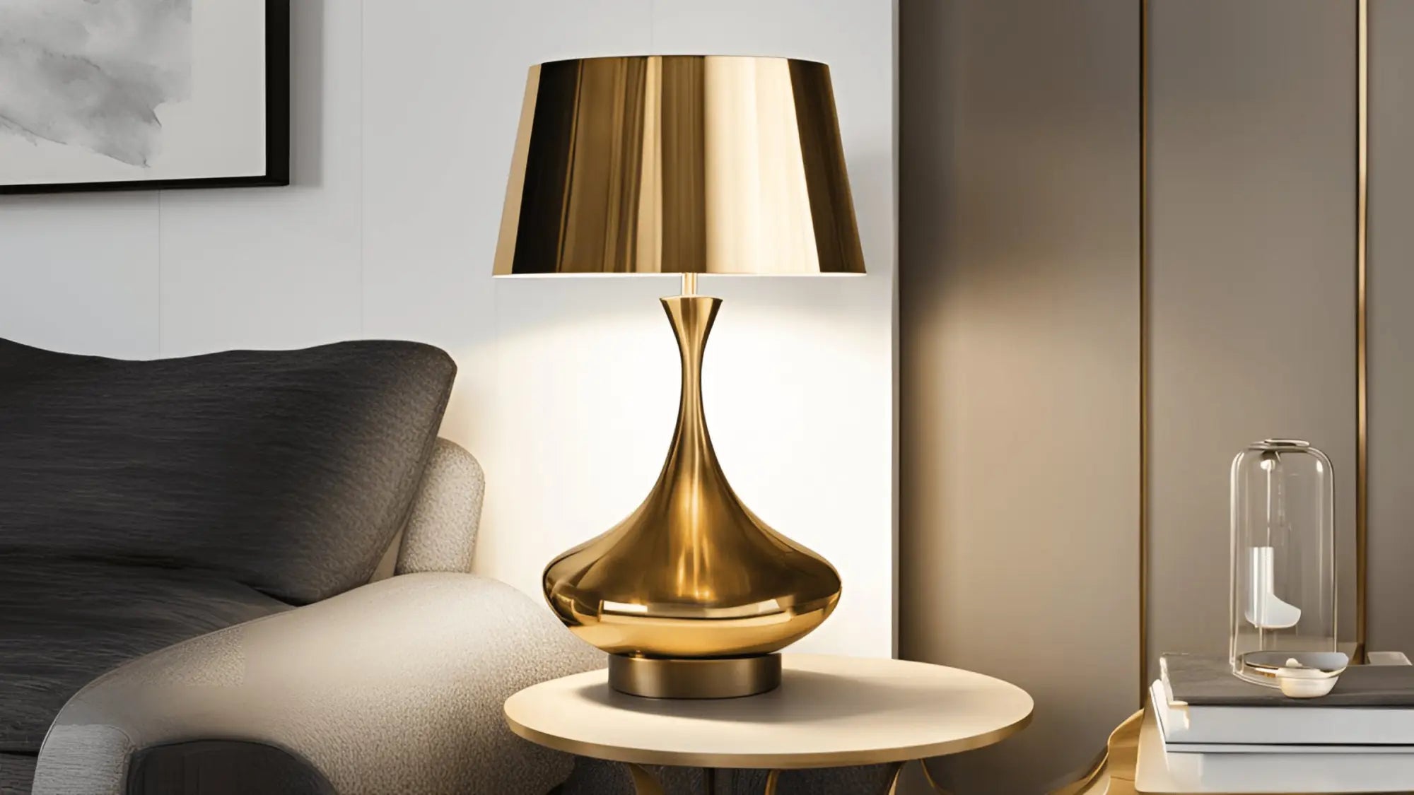 Lampe de chevet moderne doré • Ma Lampe de Chevet Lampe de chevet moderne doré • Ma Lampe de Chevet