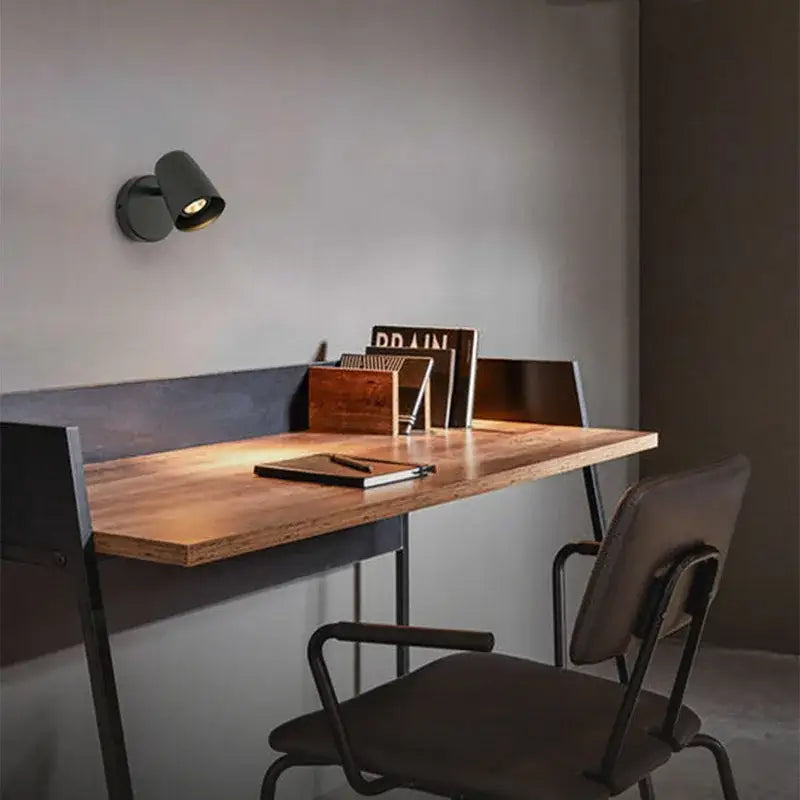 Applique Murale Design Orientable Cylindre Élégant