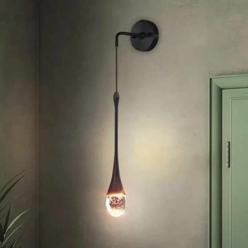 Applique Murale Goutte D’Eau Suspendue Élégante