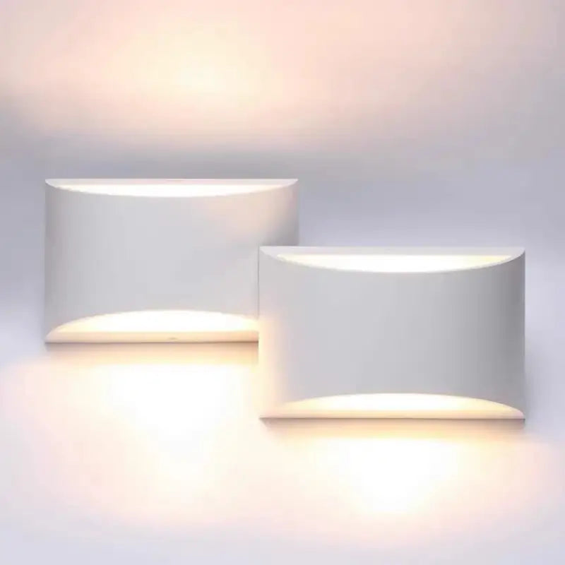 Applique Murale LED Moderne Noire Ou Blanche Style Minimaliste