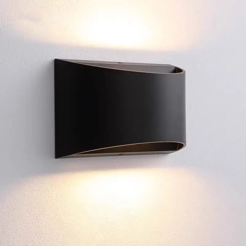 Applique Murale LED Moderne Noire Ou Blanche Style Minimaliste