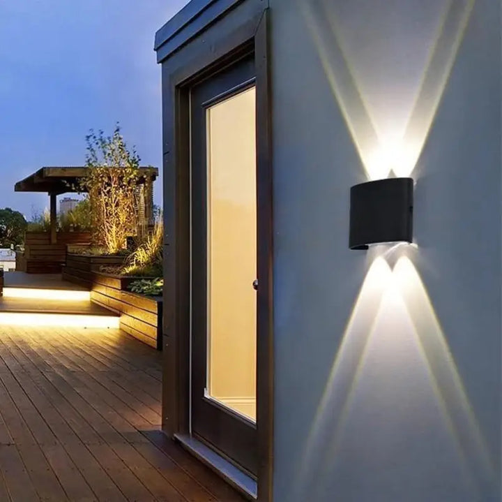 Éclairage Extérieur Mural Terrasse Applique LED