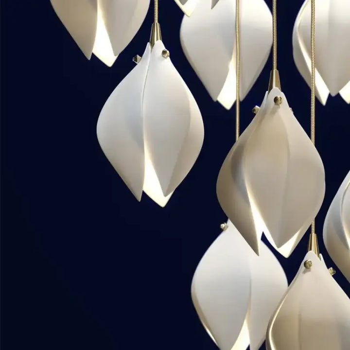 Suspension Coquillages Design Moderne Chic Déco Élégante