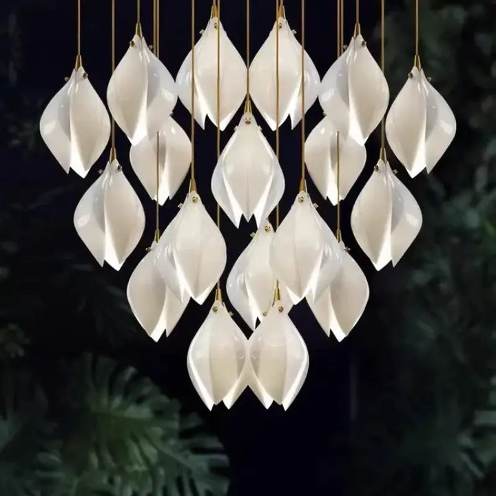 Suspension Coquillages Design Moderne Chic Déco Élégante