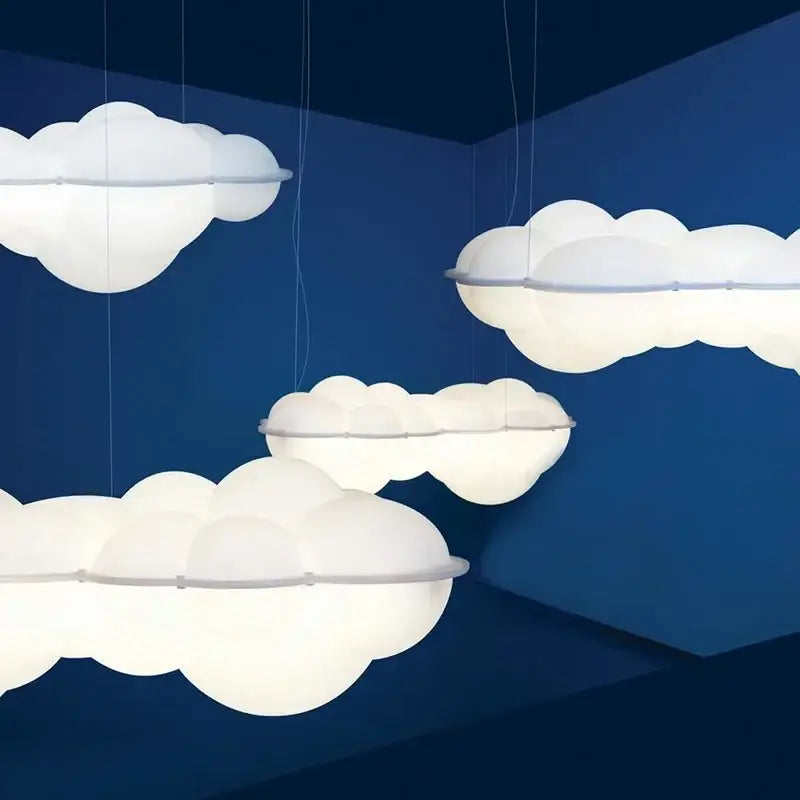 Suspension Moderne Nuage Led Élégante Déco Contemporaine
