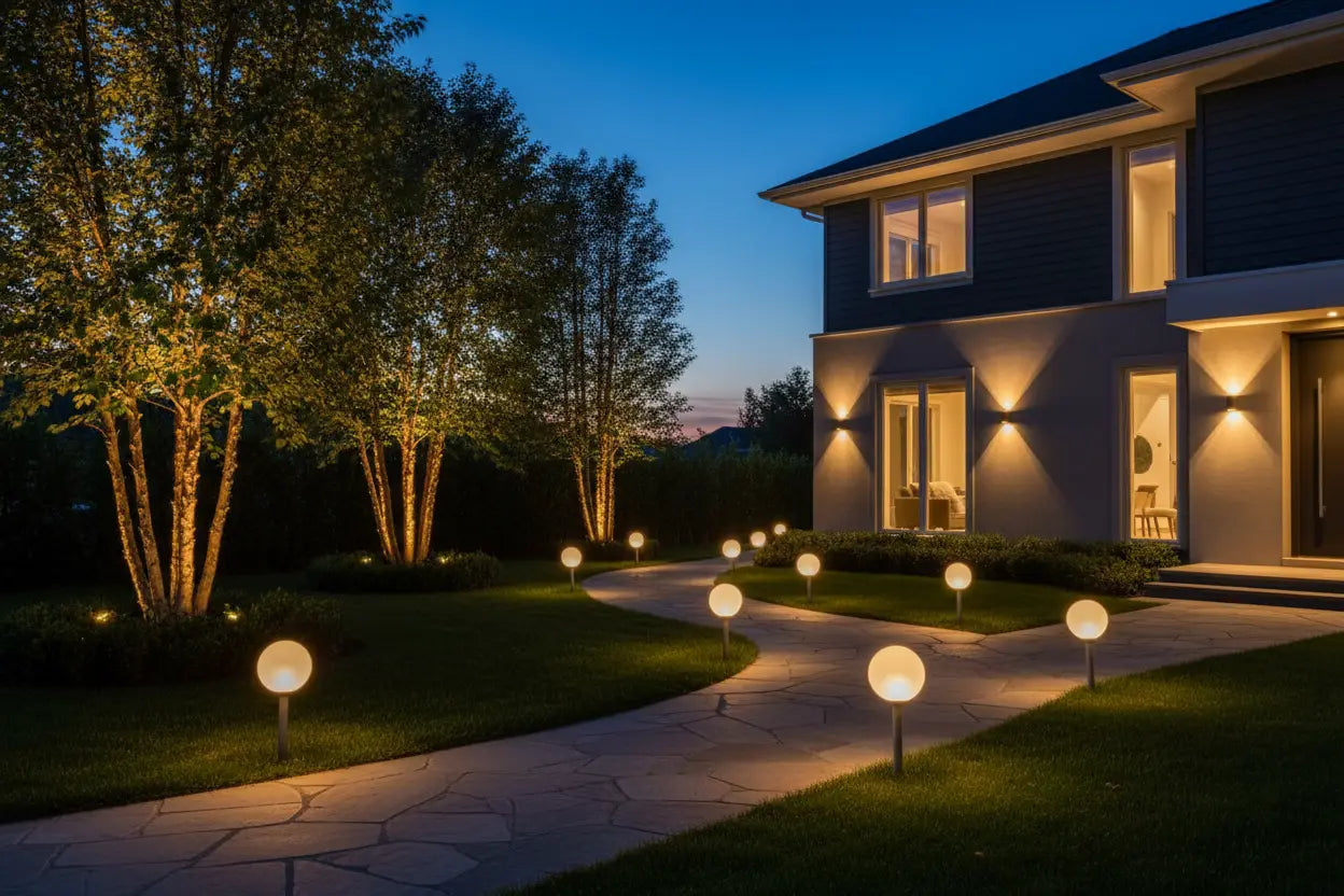Combien de lumens pour un éclairage extérieur 