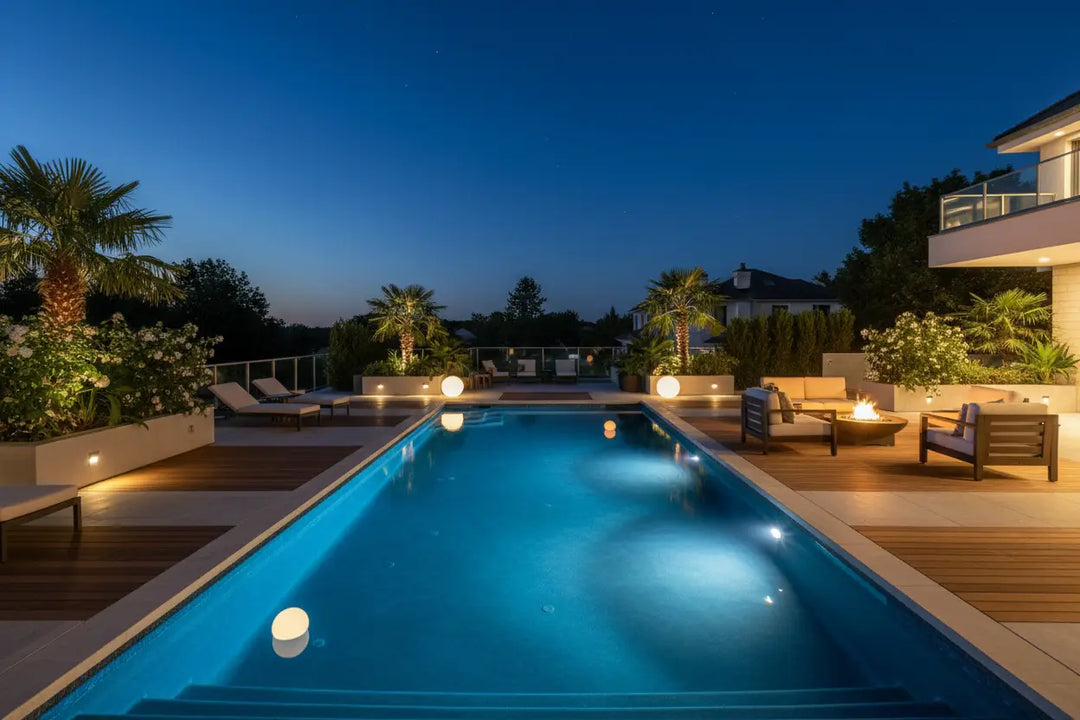 Combien de lumens pour éclairer une piscine