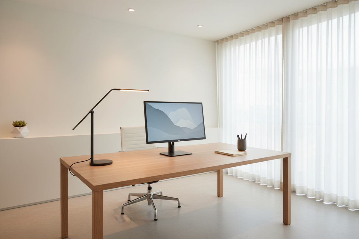 Comment installer un éclairage de bureau