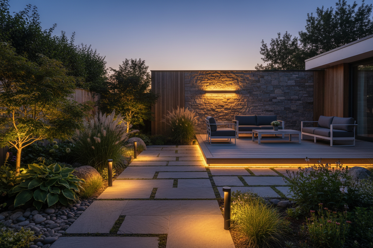 Comment installer l'éclairage du jardin ?
