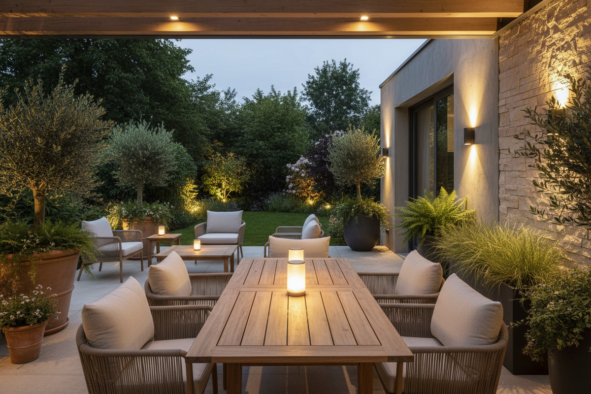 Comment améliorer l’éclairage de la terrasse