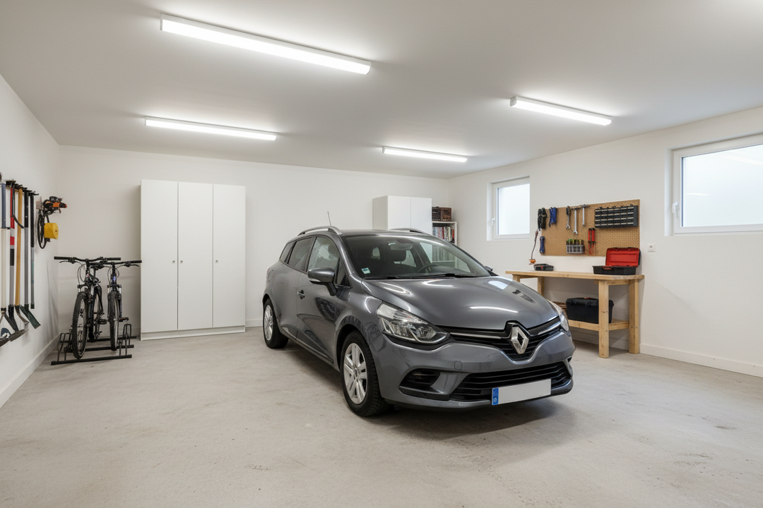 Quel éclairage LED choisir pour un garage
