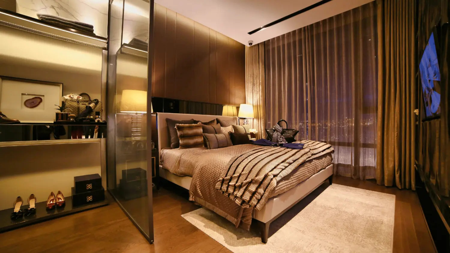 Lampadaire Lumière Chaude