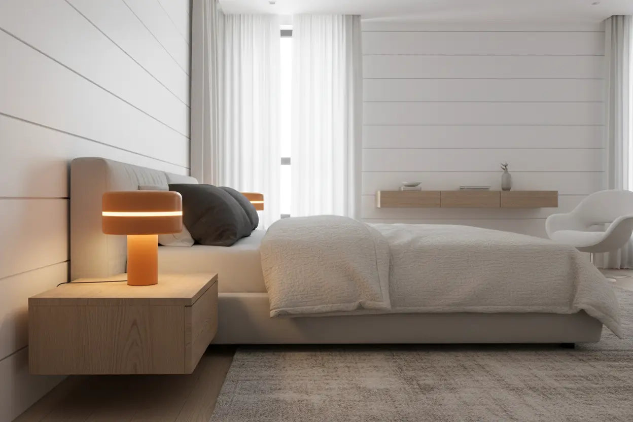 Lampe Orange