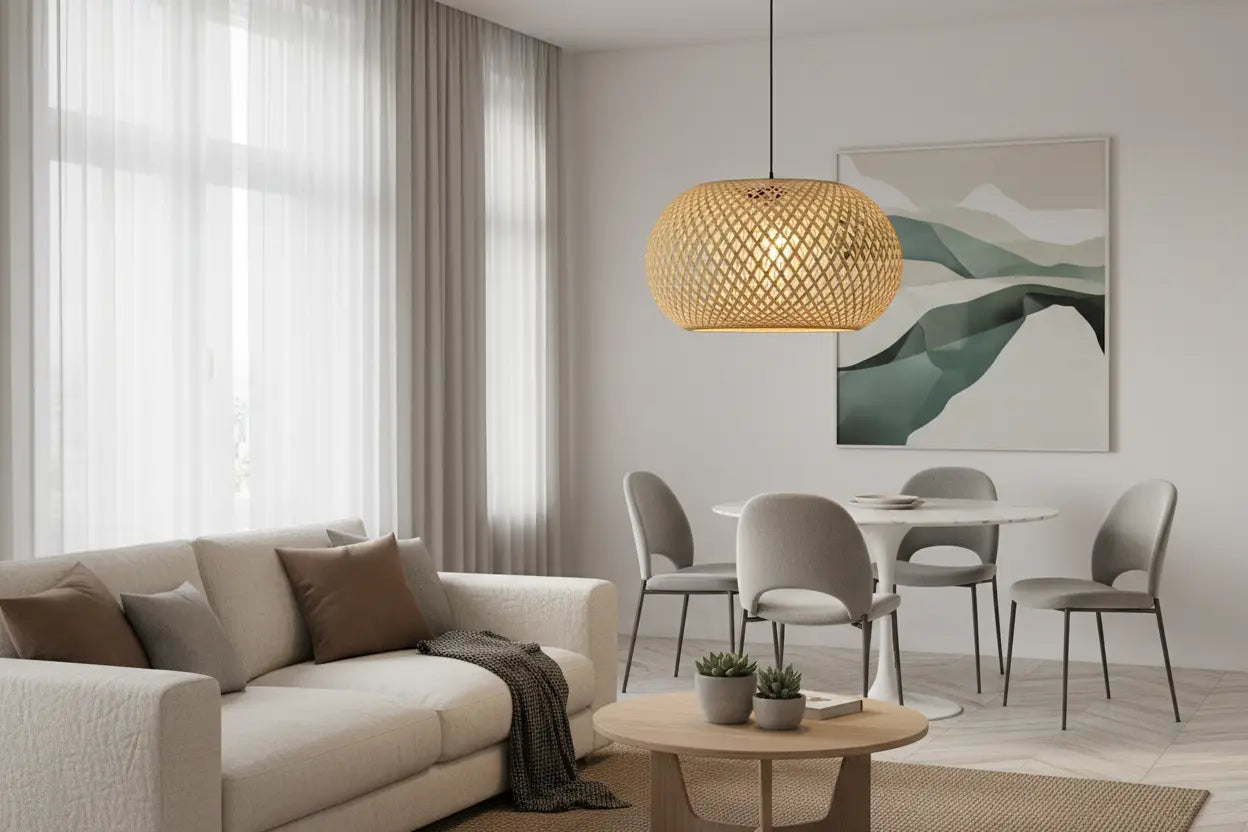Suspension Bambou