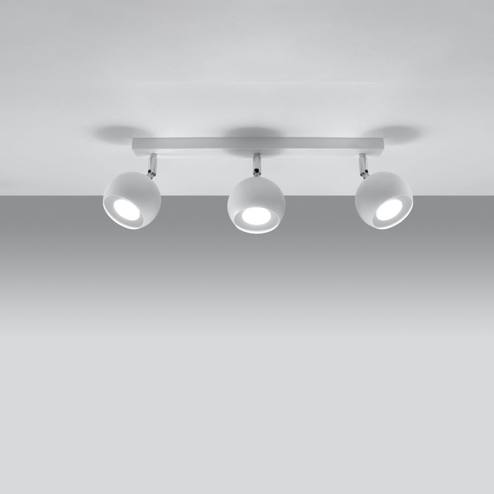 Luminaire Plafonnier | OCULARE 3 (Blanc)
