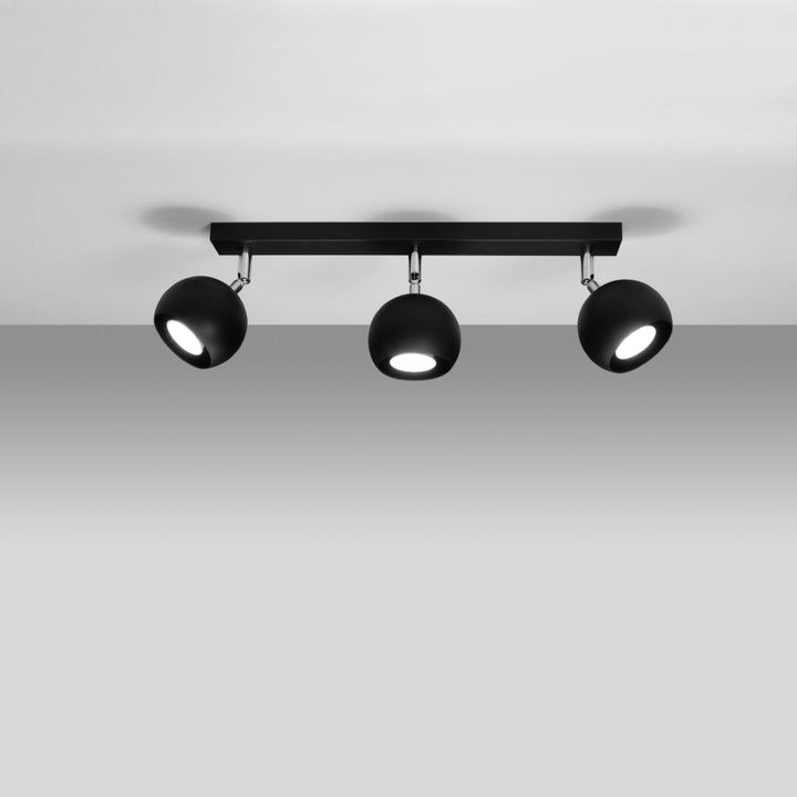 Luminaire Plafonnier | OCULARE 3 (Noir)