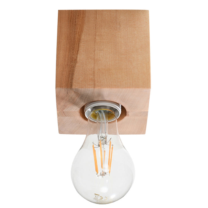 Luminaire Plafonnier | ARIZ (Bois Naturel)
