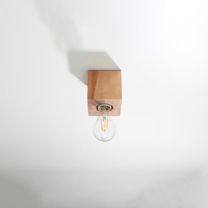 Luminaire Plafonnier | ARIZ (Bois Naturel)