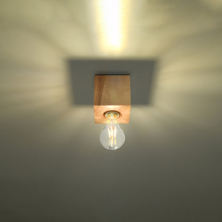 Luminaire Plafonnier | ARIZ (Bois Naturel)