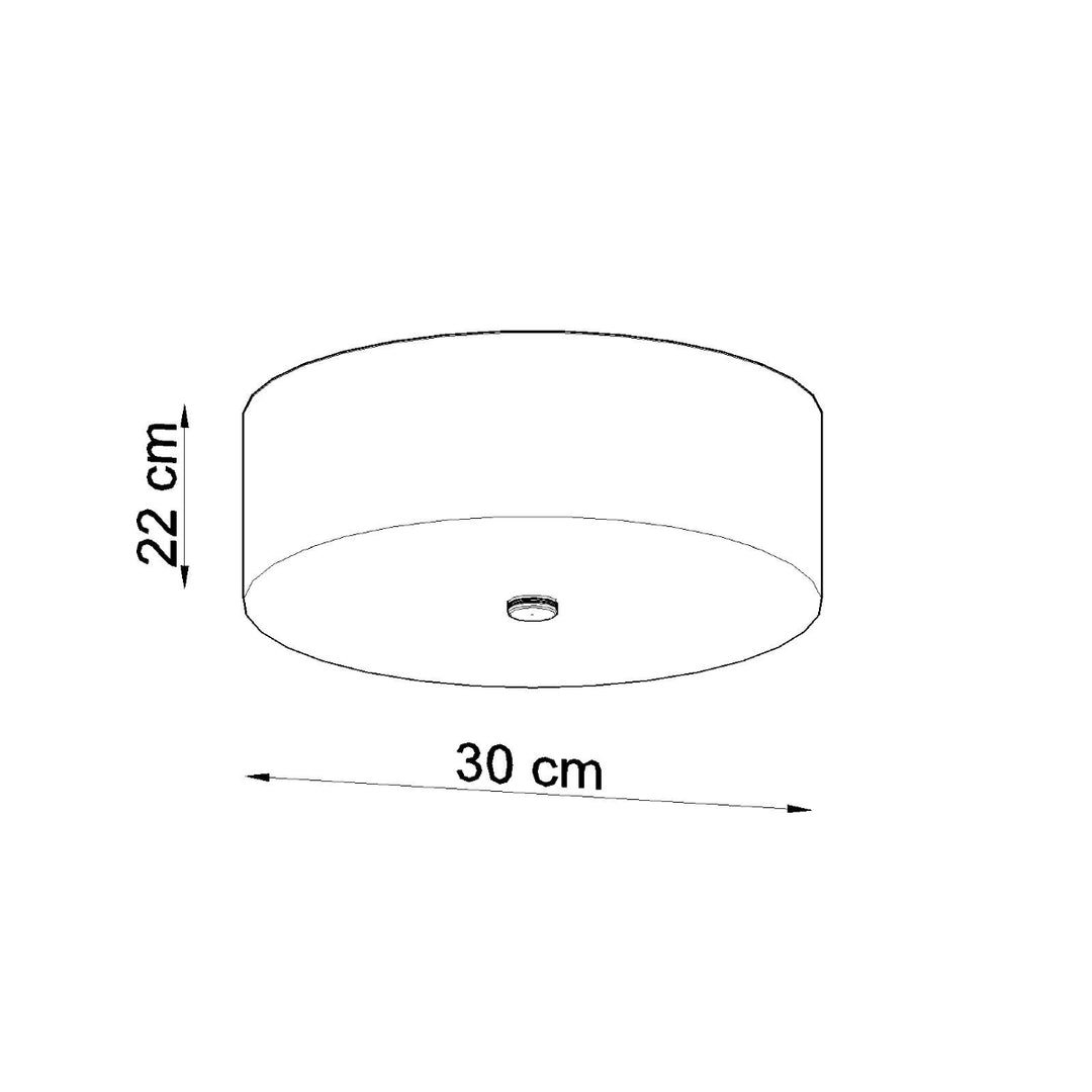 Luminaire Plafonnier | SKALA 30 (Noir)
