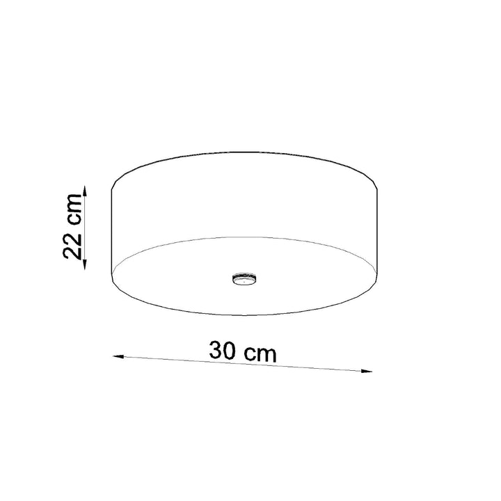 Luminaire Plafonnier | SKALA 30 (Noir)