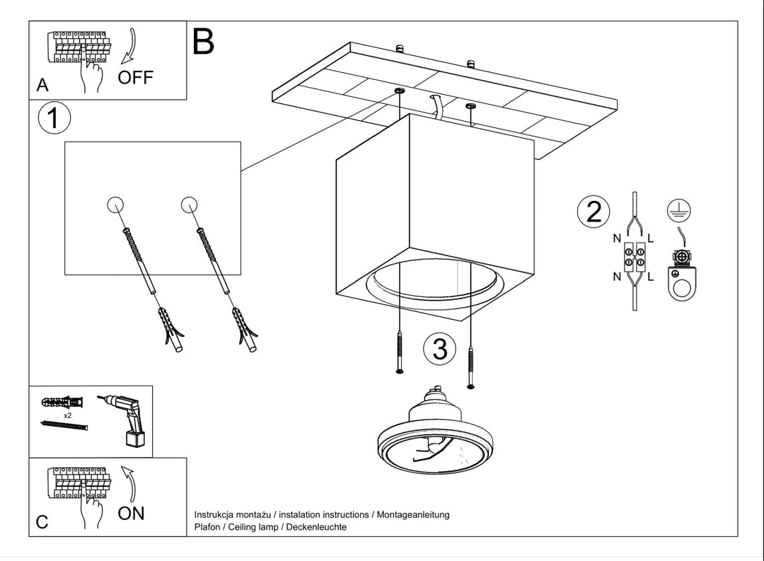 Luminaire Plafonnier | SEIDA (En Céramique)