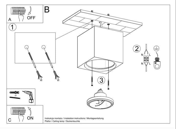 Luminaire Plafonnier | SEIDA (En Céramique)