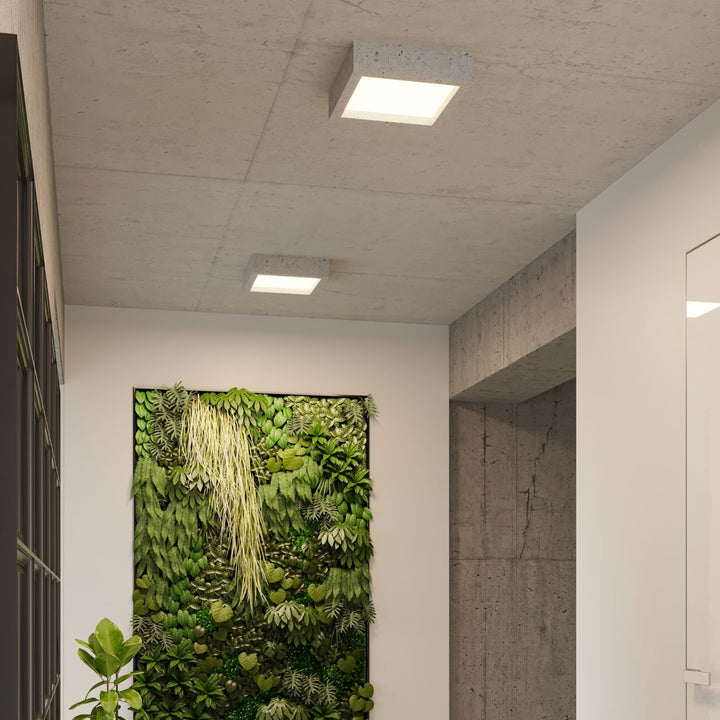Luminaire Plafonnier| RIZA (Béton)
