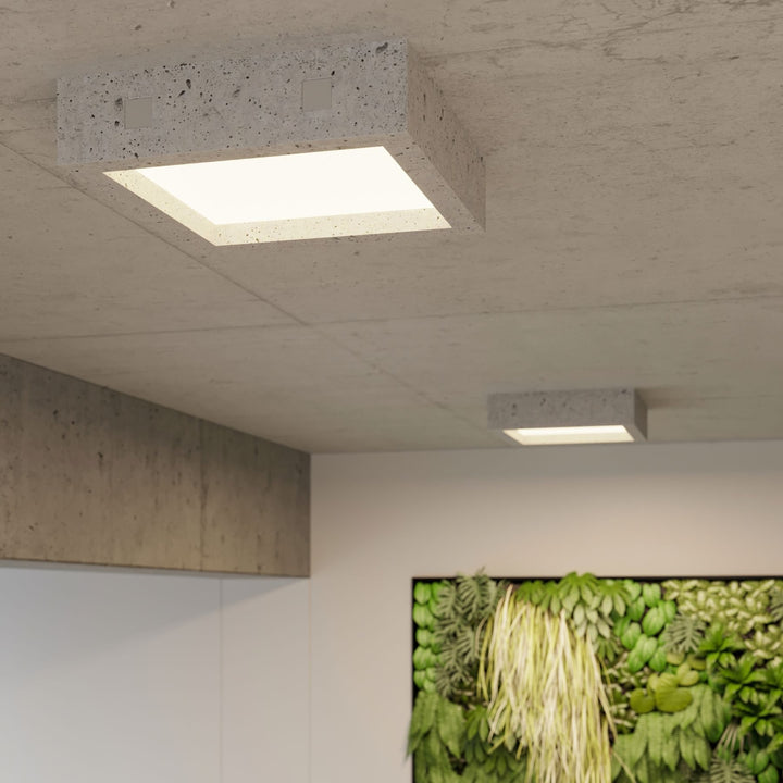 Luminaire Plafonnier| RIZA (Béton)