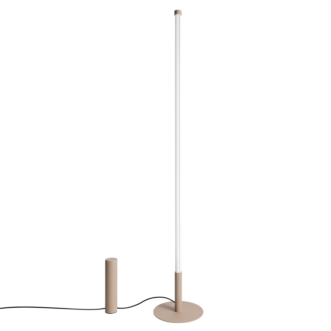 Lampadaire TRANG taupe vue d'ensemble