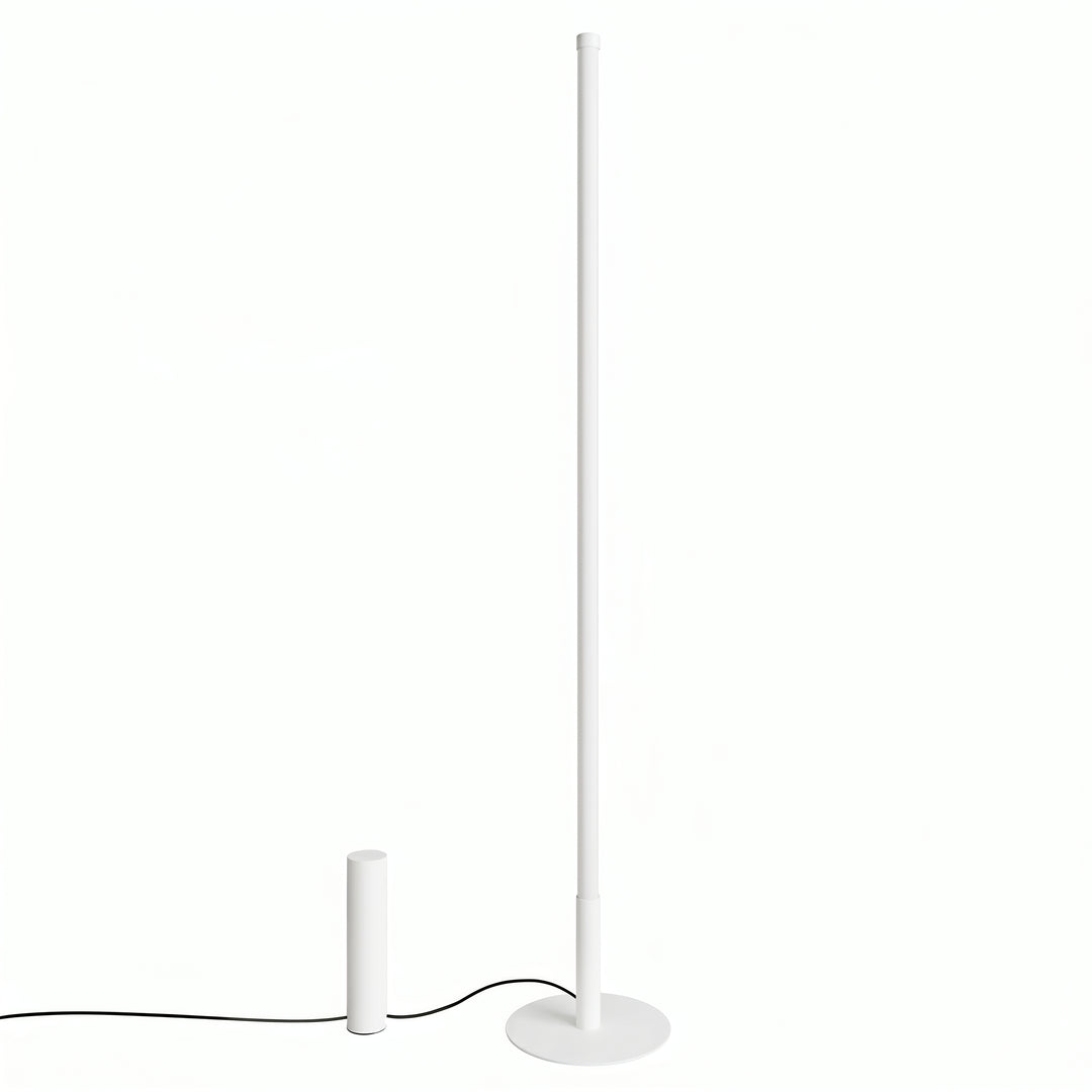 Lampadaire TRANG blanc vue d'ensemble