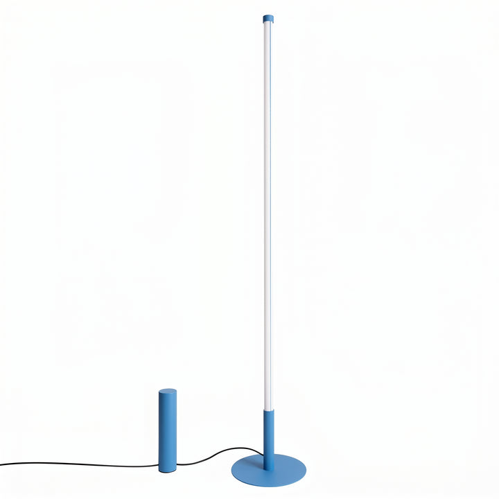 Lampadaire TRANG bleu clair vue d'ensemble