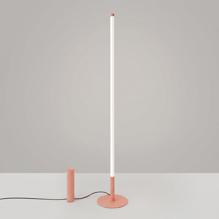 Lampadaire TRANG pêche allumée, tube lumineux