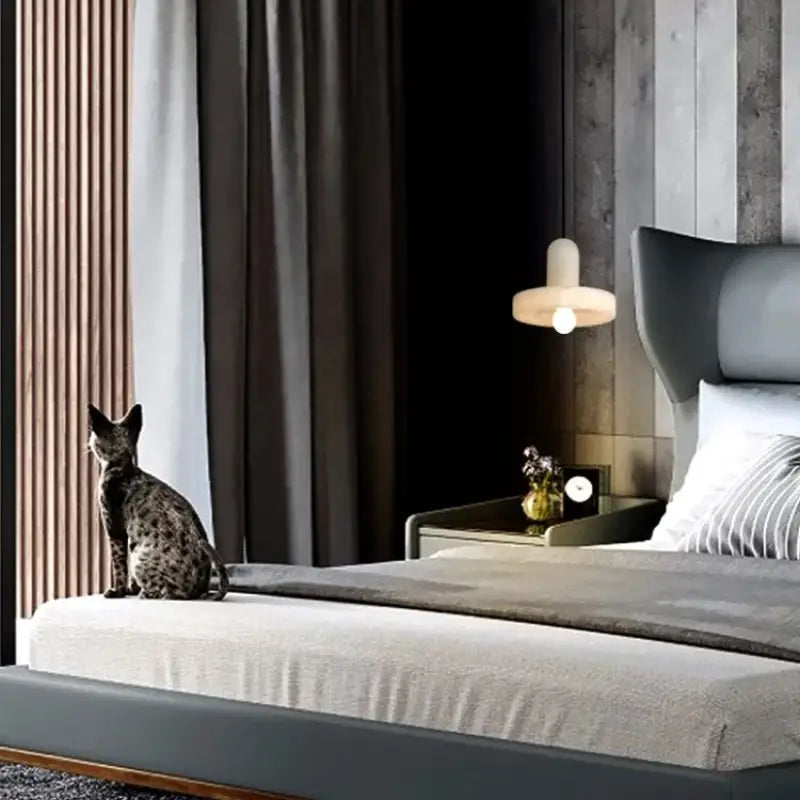 Suspension en marbre élégance minimaliste style raffiné