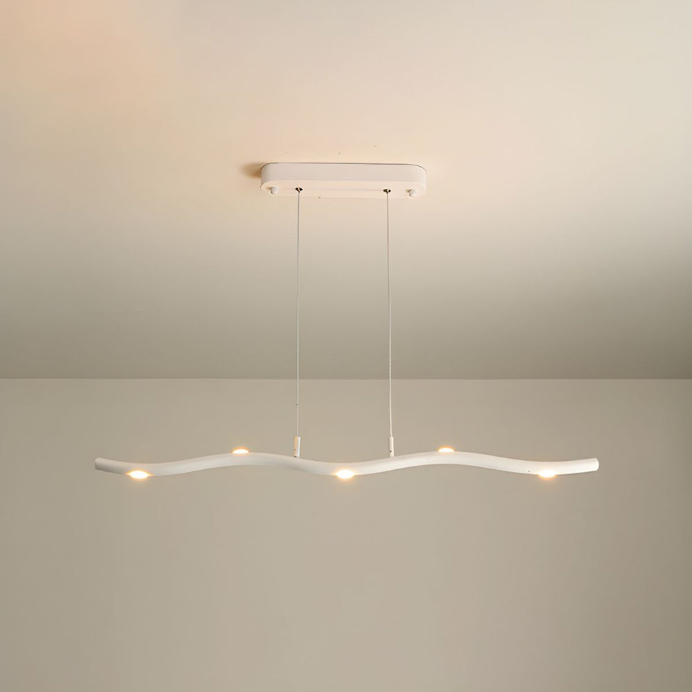 Suspension luminaire en forme de branche minimaliste moderne