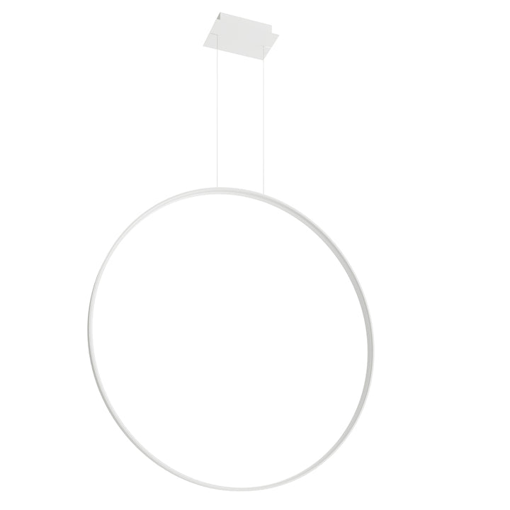 Suspension anneau RIO blanc vue d'ensemble