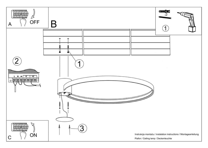 Luminaire Plafonnier | RIO