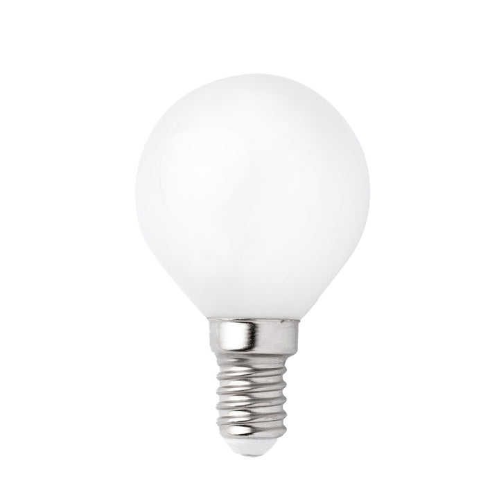 Ampoule LED E14 de Faro Barcelona, Sphérique G45, 4 W mate IRC 90, 3000 K