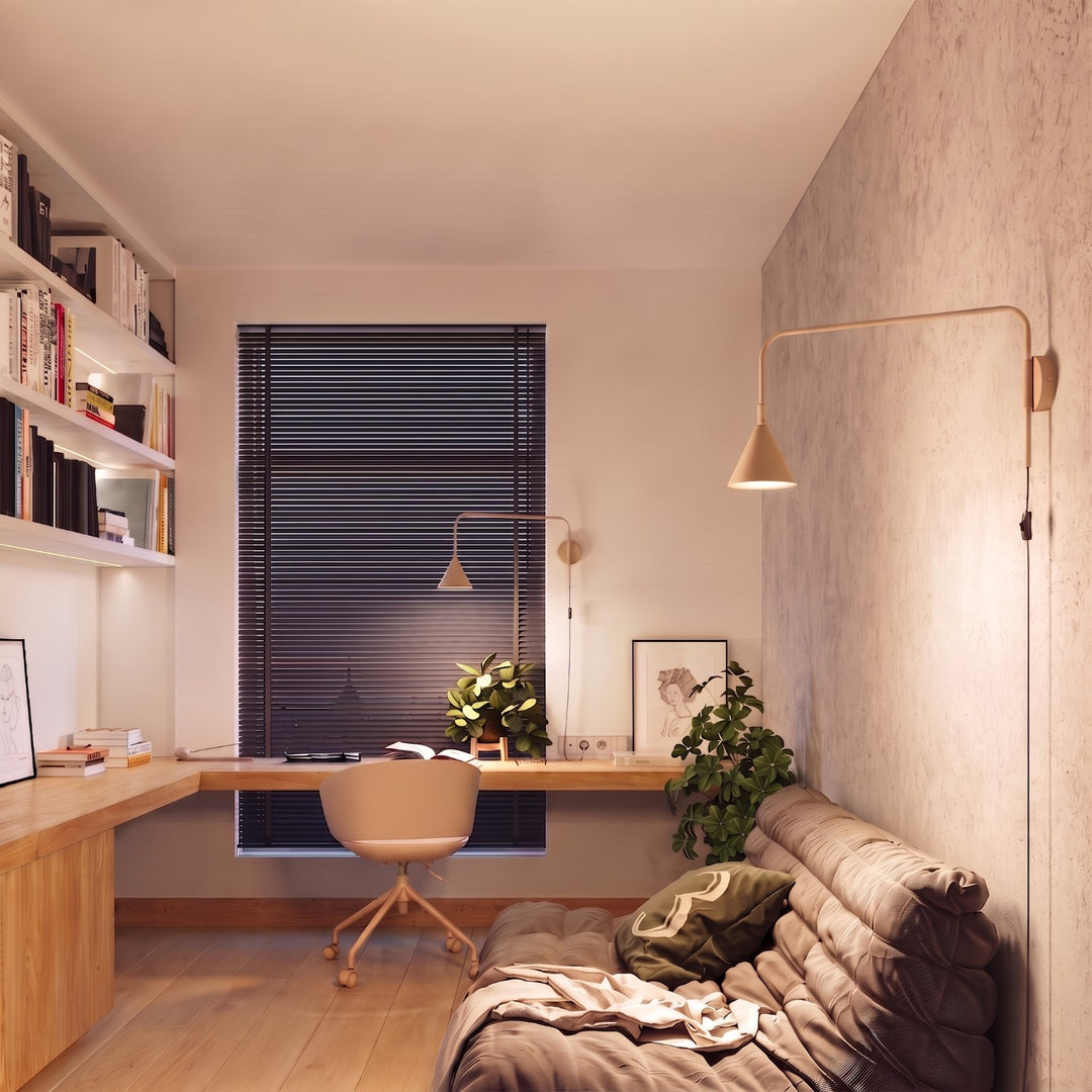 Applique Murale taupe dans un intérieur contemporain