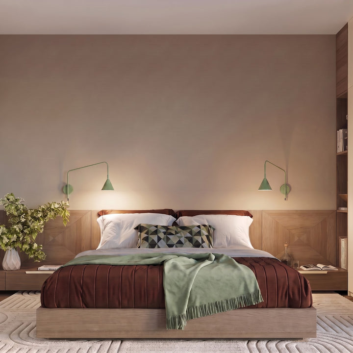 Applique Murale sauge dans un intérieur contemporain