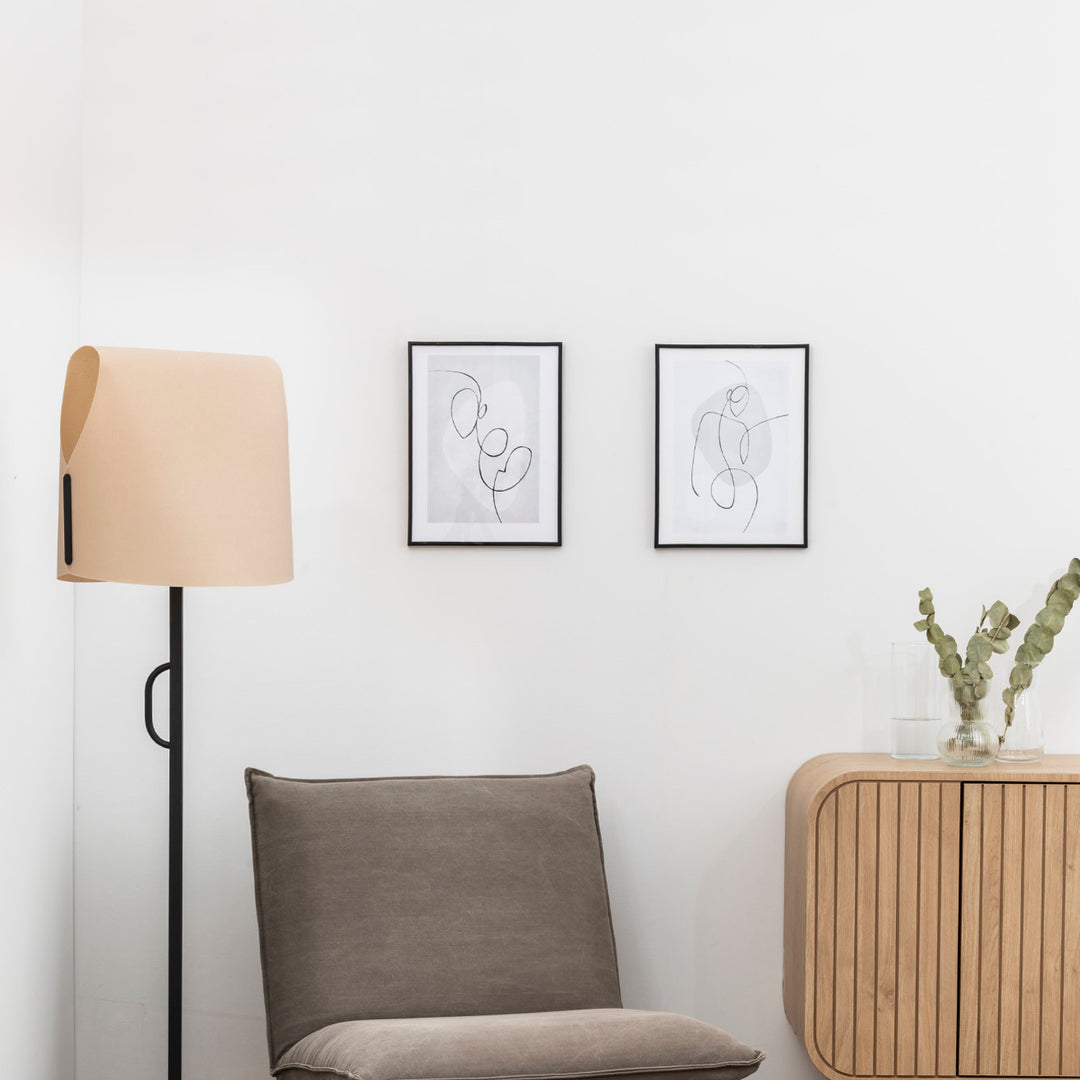 Lampadaire Luang de Faro Barcelona en situation
