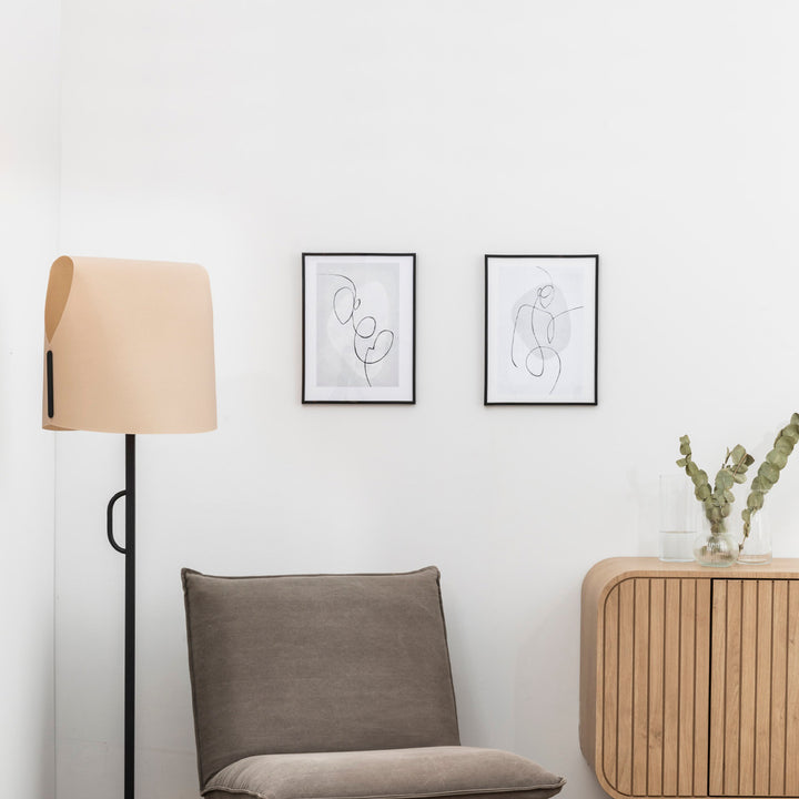 Lampadaire Luang de Faro Barcelona en situation