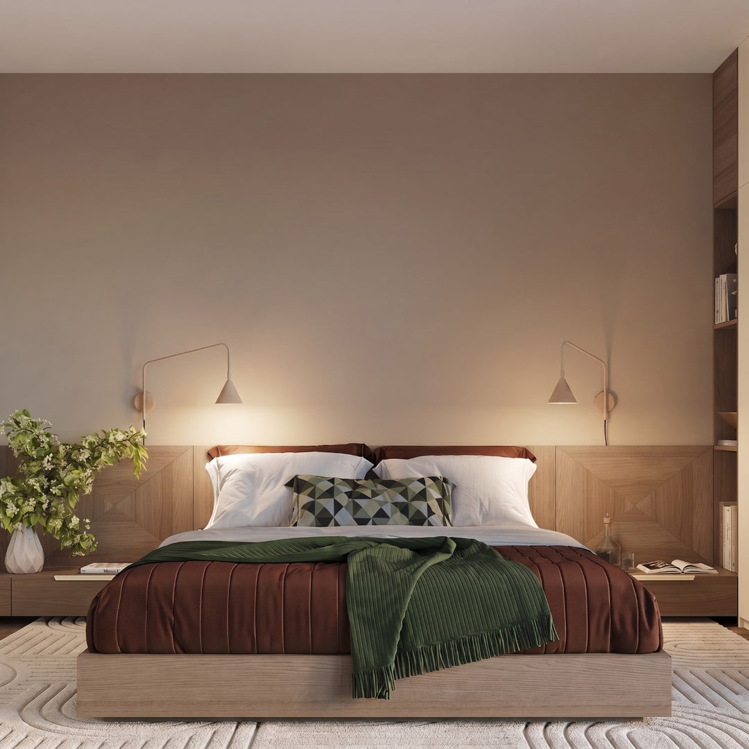 Applique Murale taupe dans un intérieur contemporain