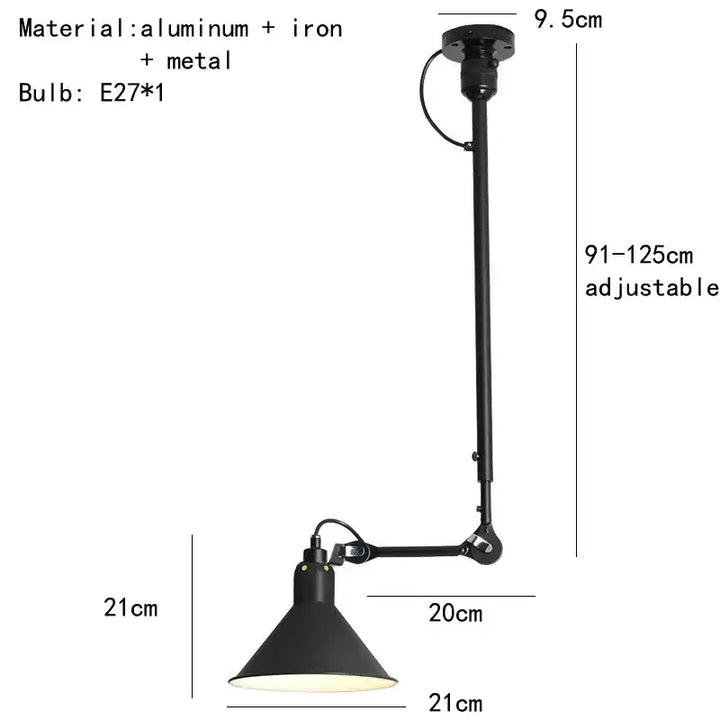 Suspension vintage en céramique et détail cuivre style rétro