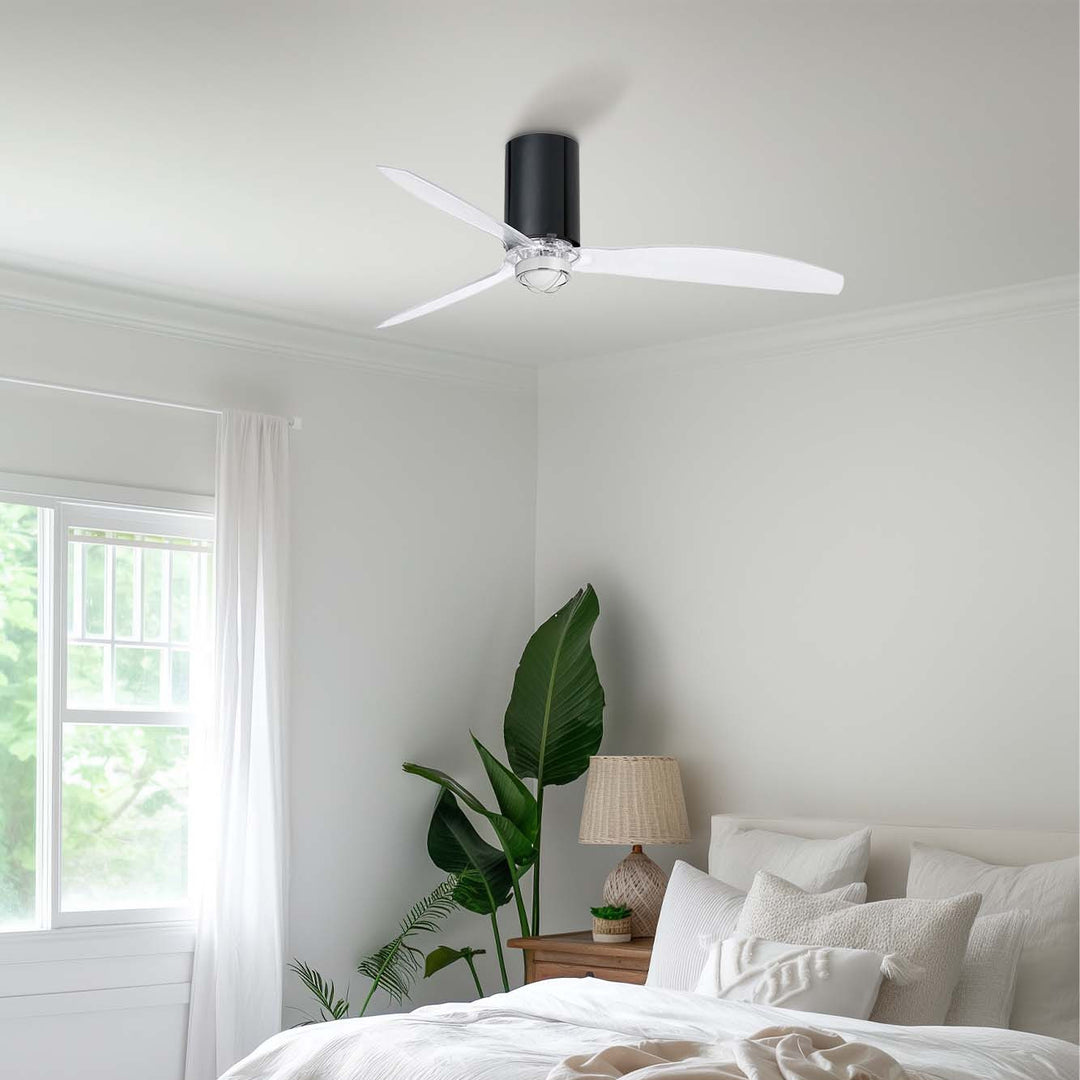 Ventilateur de plafond Mini Tube Fan dans un intérieur