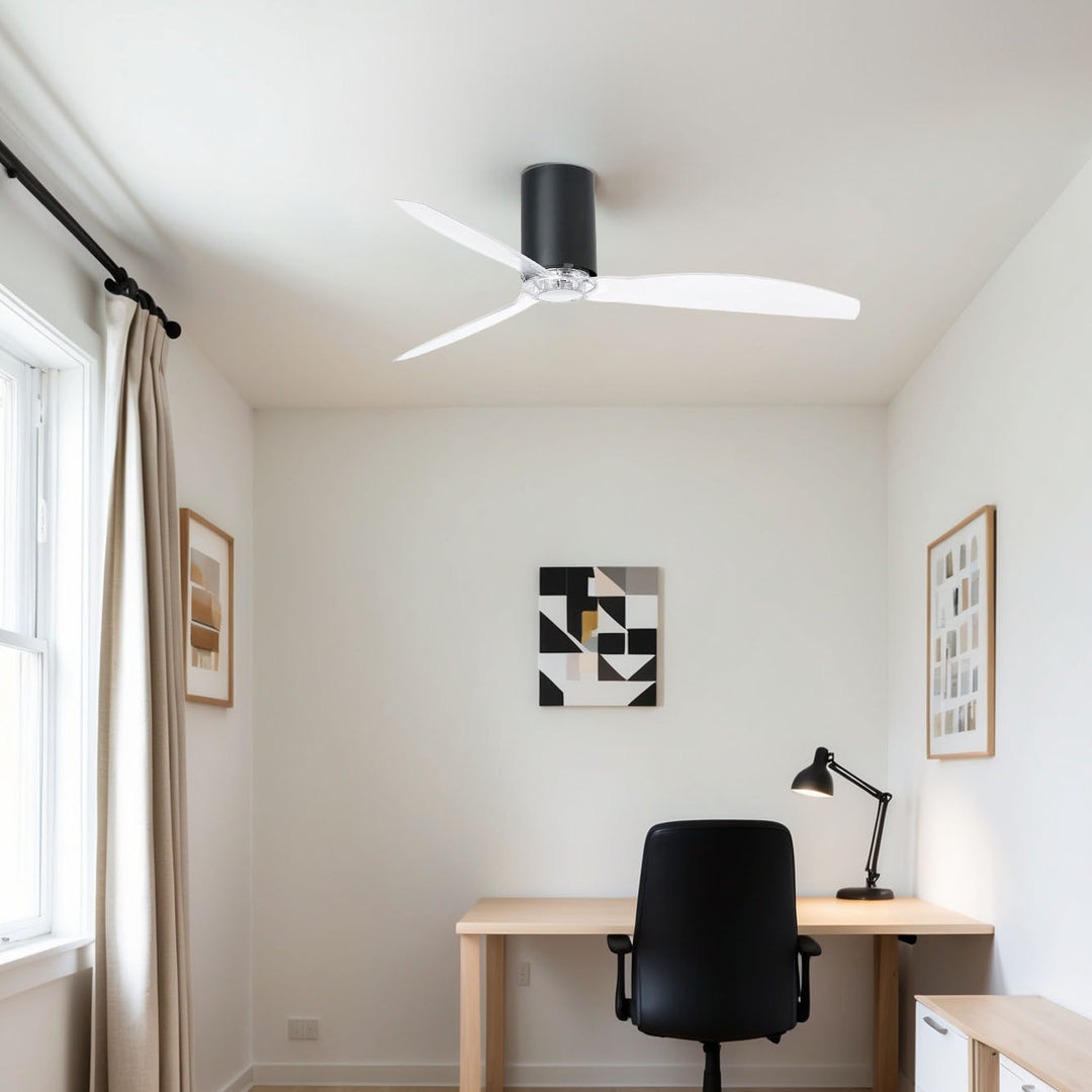 Ventilateur de plafond Mini Tube Fan dans un intérieur