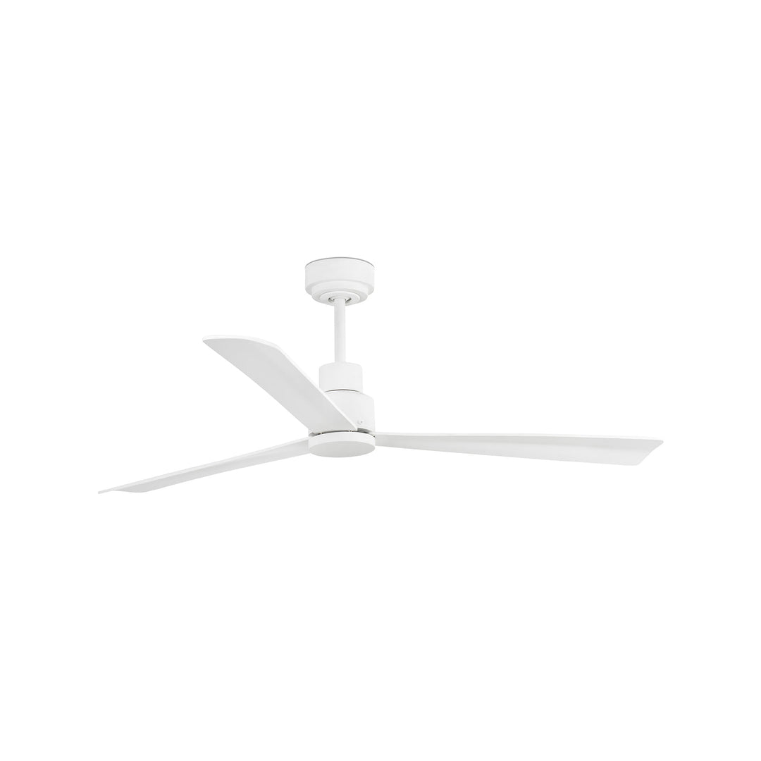 Ventilateur de plafond Nassau blanc mat de Faro Barcelona