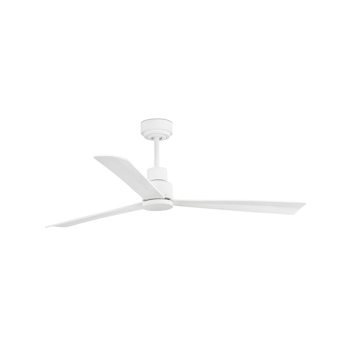 Ventilateur de plafond Nassau blanc mat de Faro Barcelona