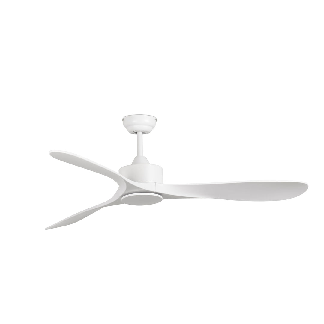 Ventilateur de plafond Luzon blanc de 132 cm de Faro Barcelona