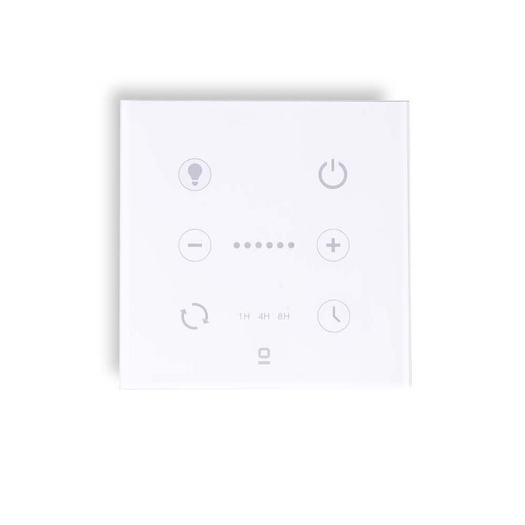 Contrôleur mural tactile blanc pour ventilateur de Faro Barcelona